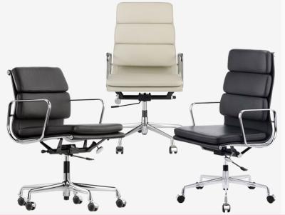 China Ergonomic Leather Office Chair , Ergonomic Chair For Neck And Back Pain for sale