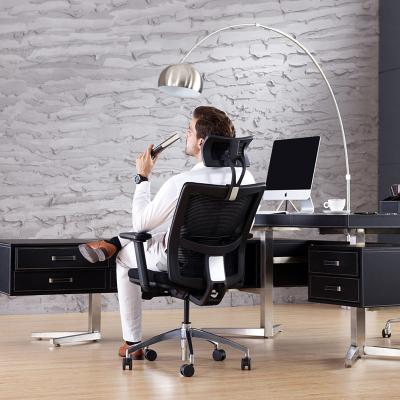 China High Back Ergonomic Conference Chair With Aviation Aluminum And Nylon Material for sale