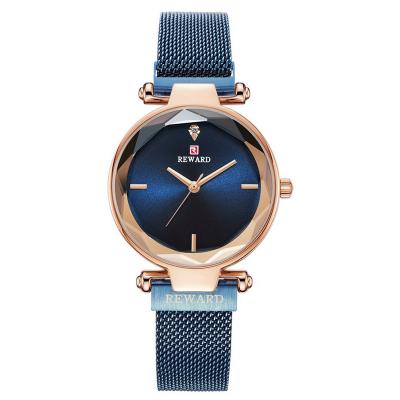 China REWARD Water Resistant Watches Stainless Steel Mesh Lady Watch Montres Femmes Luxury Quartz Women Wristwatches 2019 for sale