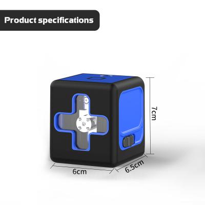 China Borka Arrival 3d Cross Line Laser Level Brand New Green Laser Level 0.6*0.65*0.7cm for sale