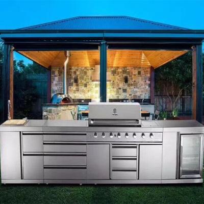 China Vermonhouse Environmental Friendly Australian Style BBQ Kitchen Exterior Design for sale