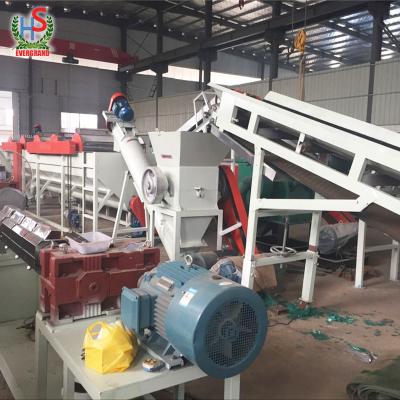 China Recycle Plastic Film China Supplier Scrap Platic PC PP Crushing System Recycling Washing Machine for sale