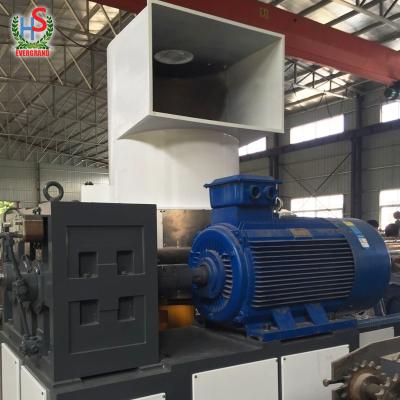 China HDPE compounding granules single stage pp pe film pelletizing machine pvc plastic granulator production line for sale