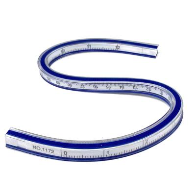 China Wholesale Flexible ALUMINUM+PLASTIC Customer Logo 30cm Curve Tape Measure for sale