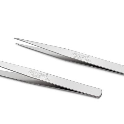 China Quality Stainless Steel Customer Logo Unrated Wholesale German Tweezers for sale