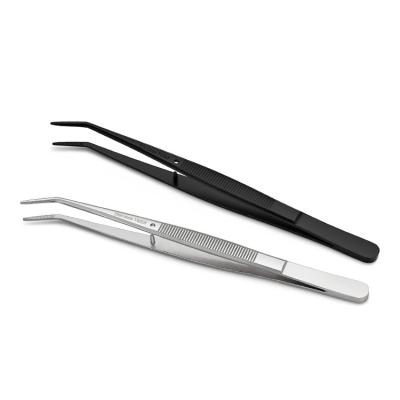 China New Design Unrated Stainless Steel TWE6 155mm Tweezers Accessories Medical Tweezers for sale