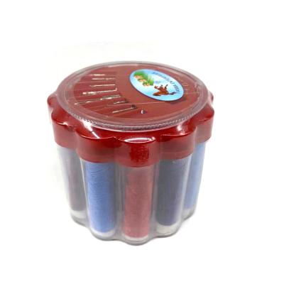 China Best Price Durable Thread And Needle Set With Plastic Box Old Man Or Housekeeper Sewing Kit for sale