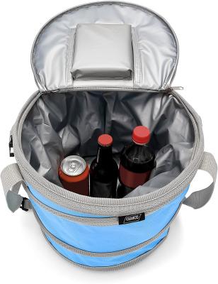 China Waterproof And Insulated Automatic Cooler Bag Folding Wine Beer Cooler Pinique Bucket Waterproof Insulated Cooler Bag for sale