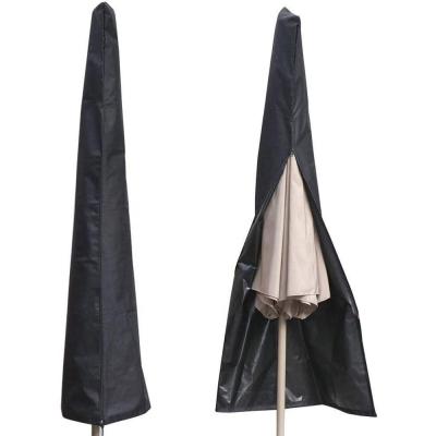 China Durable Waterproof 600D Patio Umbrella Cover Sun Umbrella Canopy UV-Resistant Patio Cover for sale