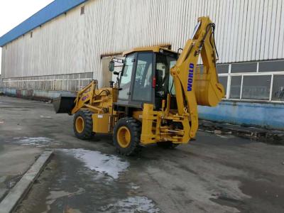 Cina Motore di Mini Tractor Backhoe Loader With Weichai della struttura compatta in vendita