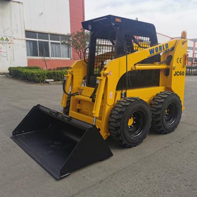 China Heavy Duty Bobcat Mini Skid Steer Loader 2tons Diesel Mini Loader for sale