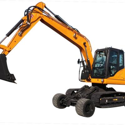 Cina Escavatore montato cingolo squisito di 12 Ton Wheel Crawler Excavator Flexible in vendita