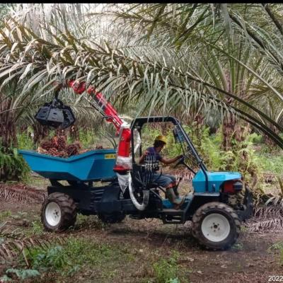 China Tractor abierto del taxi conveniente para las plantaciones del aceite de palma con la velocidad de PTO 240-1340rpm y el tipo agrícola del neumático en venta