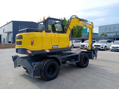 China 62.5kW Wheel Crawler Excavator With YuChai Or Cummins Engine For Agriculture Countryside à venda