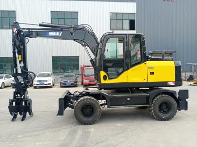 Cina 6245mm Max Digging Height Wheel Crawler Loader with 6360mm Max Digging Radius in vendita