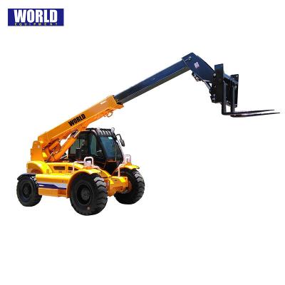 China 3T 4T Diesel 7m 14m Telehandler Telescopic Forklift 4 Wheel Steering for sale