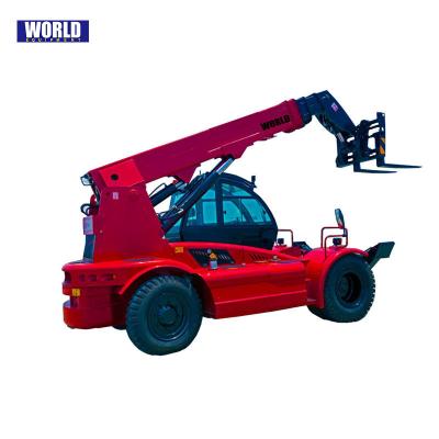 China World 5ton Rough Terrain Forklift With Certification Telescopic Handler Te koop