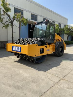 China Cummins 4BTA3.9-C125 Vibratory Road Roller with Travel Speed 0-5.5km/h 0-10km/h Te koop