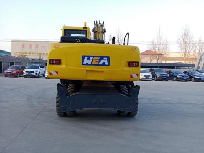 China 32km/H Travel Speed Wheeled Mini Excavator With 8000MM Max. Digging Radius Te koop