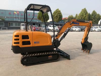 Cina Compact Mini Crawler Excavator With 310mm Blade Cutting Depth 2200kg Bucket 0.1-0.3cbm in vendita