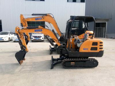 China 2020mm Minimum Swing Radius Compact Crawler Excavator Construction Solution 0.1 M3 for sale