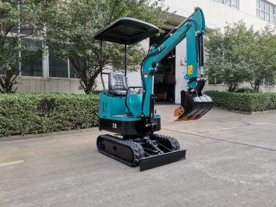 China mini Excavator 0.025 M3 operating weight 1000kg very low price for garden or parks for sale