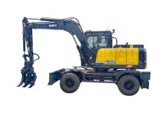 6245mm Max Digging Height Wheel-Crawler-Loader with 6360mm Max Digging Radius