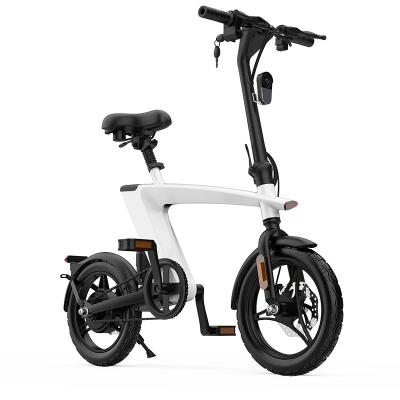 China Hot Selling Aluminum Alloy Electric Bike Folding 350W 2 E Wheel Folding Bike Hot Luxury OEM Mid Drive for sale