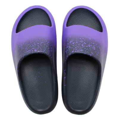 China 2021 new waterproof female coconut slippers color household magic sandals for men on the beach in summer for sale