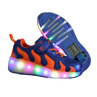 China Fashion\Light Comfortable Durable Popular Comfortable\Durable\Breathable\Lighted One Wheel Roller Shoes Children's Shoes For Kids Gift for sale