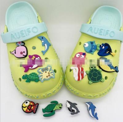 China Clog Charm Animals PVC Charms For Sandal Clogs Shoes Bracelets Festival Gifts for sale