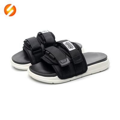 China New Arrival Breathable All Size Range Mens Sports Soft Sole Comfortable Durable Slippers for sale