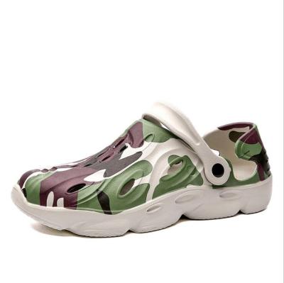 China Lightweight Camouflage Men's Summer Clog Shoes Foreign Trade Lightweight Breathable Outdoor Large Size Beach Slippers for sale