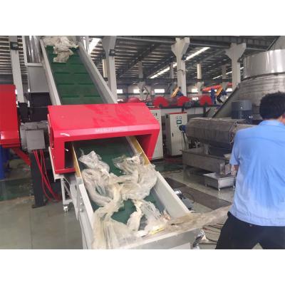 China PP PE Recycling MUYBIEN Hot Water Floating Washing Plant For Plastic Film for sale