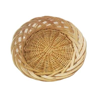 China Wholesale Cheap Viable Large Rattan Craft Willow Storage Basket Wicker Fruit Basket for sale