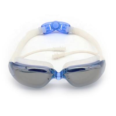 China Myopia Swimming Goggles Waterproof Anti-fog Arena Prescription Swim Eyewear Water Silicone Swimming Glasses Marked for sale