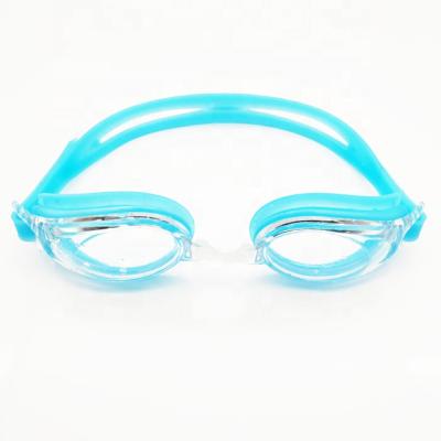 China Professional Silicone Adult Swimming Swimming Goggles And Caps Mirrored Diopter Kids Swimming Goggles With PC Glass for sale