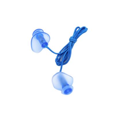 China With nose clip eco friendly custom molded waterproof silicone music attached earplugs swimming earplugs surf ear plugs for sale