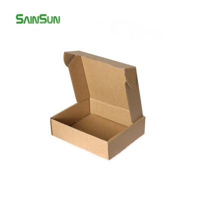 China Recyclable Custom Cheap Cardboard Corrugated Plain Printing Boxes Custom Design for sale