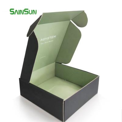 China Recyclable 1# Corrugated Paper Packaging Box Can Be Recycled 5 Layers Carton Express Box Airplane Mail Cardboard for sale