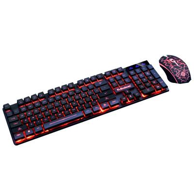 China Plug and play super smooth typing fashionable wired mechanical keyboard gaming desktop laptops are common for for sale