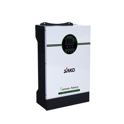 China SAKO 3kw MPPT 110v 120v solar inverter with 80A MPPT inside for US market, stock available 465*303*130mm for sale