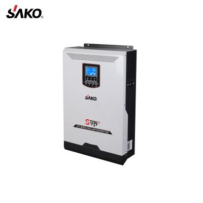 China AC DC 220V 50Hz SAKO SVP-3KW/24V Off Grid Solar Inverter, HF Solar Inverter with PWM50A Controller Solar Element for sale