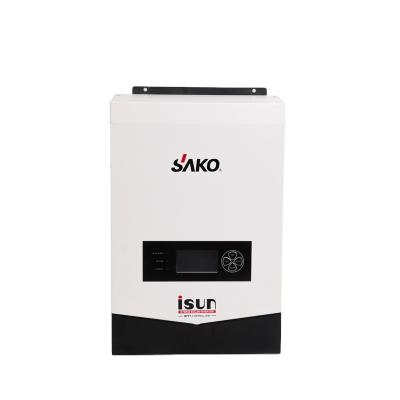 China Solar Power System Home SAKO Inverter 3kw Solar Hybrid Inverter Mppt For Home Solar System 24V ISUN 3KW for sale