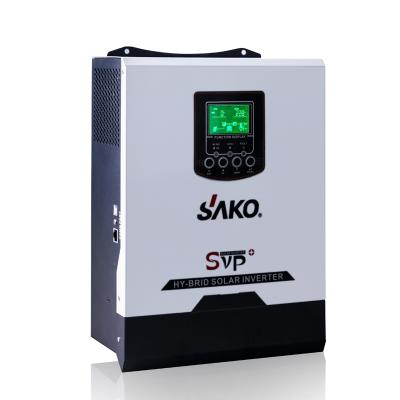 China AC DC 220V 50Hz Off Grid 3000w Solar Inverter , Pure Sine Wave PWM High Frequency Hybrid Solar Inverter Plant for sale