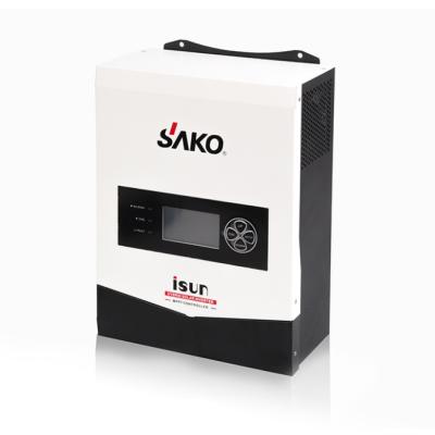 China Cheap SAKO MPPT Hybrid Solar Inverter 2KW Off Grid Pure Sine Wave For Home System 24V 343*250*122(mm) for sale