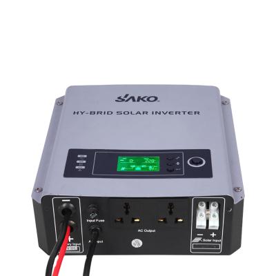 China Wholesale Integrated SAKO Solar Hybrid Power Inverter 50A PWM Off-Grid Charge Controller 2000VA Solar Hybrid Inverter 351*289*137MM for sale