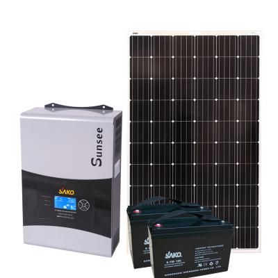 China Home Pure Sine Wave Off Grid 3KVA/2.4KW/24V With 60A MPPT Solar Hybrid Inverter for sale