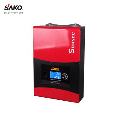 China Home GIFT Hybrid Pure Sine Wave Home Solar Inverter with Mppt Solar Charge Controller 5KW 48V for sale