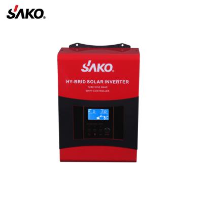 China Home Wall Mounted SAKO 5KVA/48V Pure Sine Wave Solar Inverter with PWM Solar Charge Controller-KS1K for sale